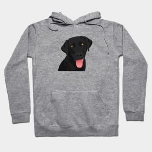 Adorable Black Lab Hoodie